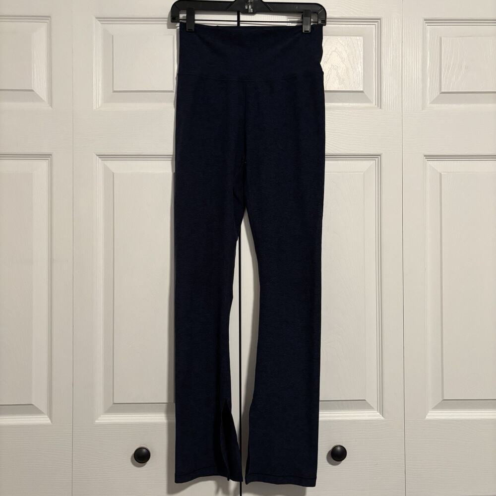 Women’s Calia Blue Yoga Stretch Pants Slit Size Medium
